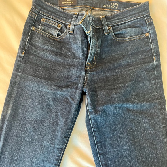 JCrew Mid Rise Toothpick Jeans - Picture 2 of 12